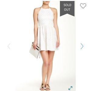 Love...Ady gold and white dress